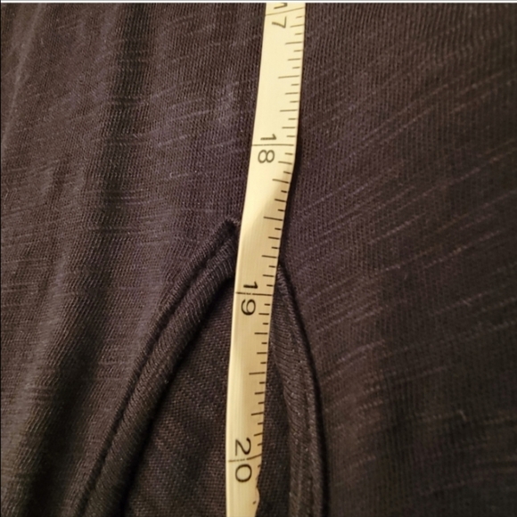 Bobi Tank Top Tunic with Front Slit & Back Opening Black Size Small NWT - Picture 15 of 15